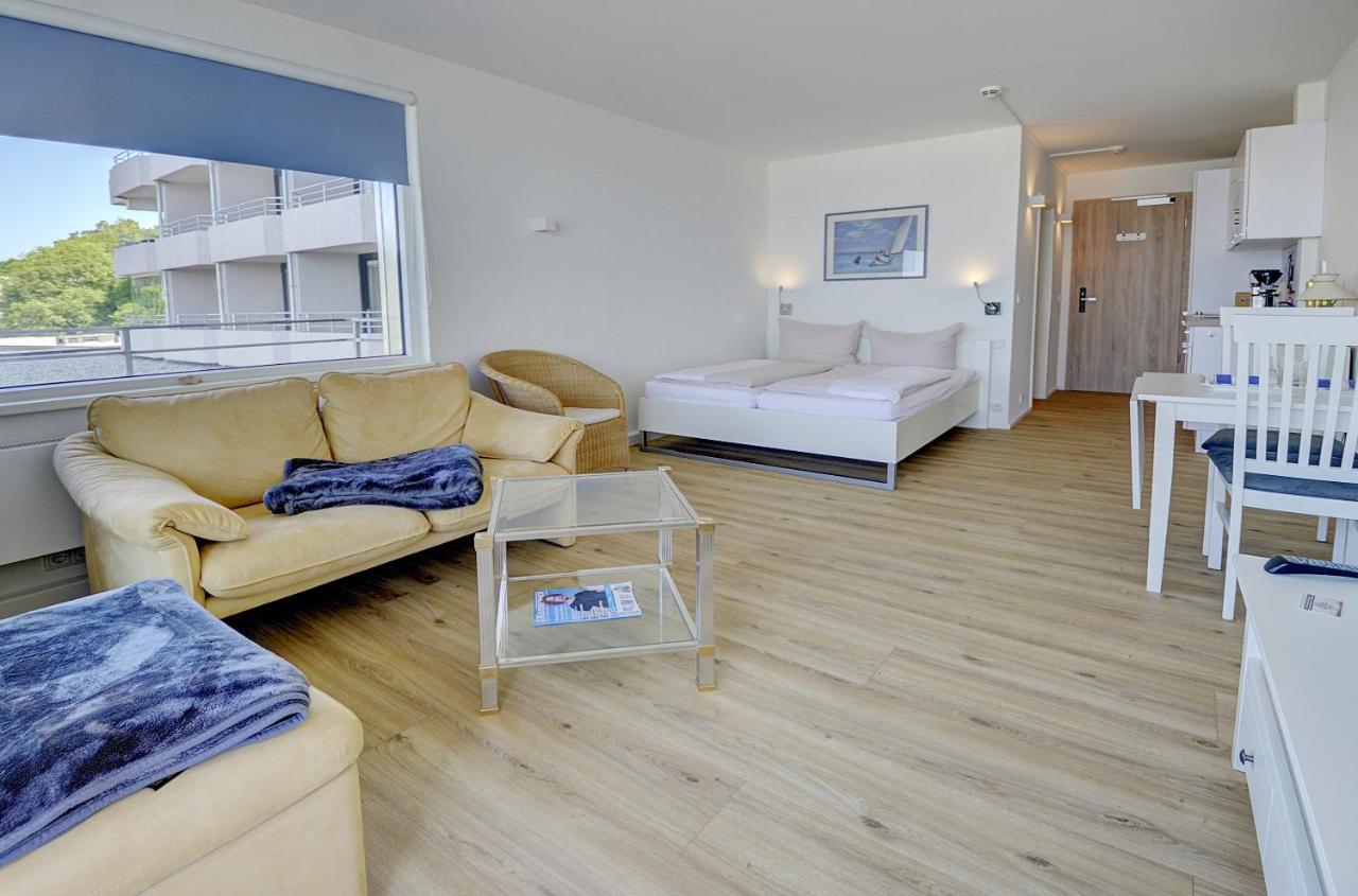 Fewo1846 Intermar - Strandbude - Studioapartment Mit Balkon Und Meerblick 格吕克斯堡 外观 照片