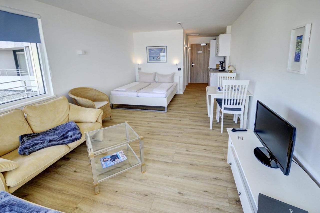 Fewo1846 Intermar - Strandbude - Studioapartment Mit Balkon Und Meerblick 格吕克斯堡 外观 照片