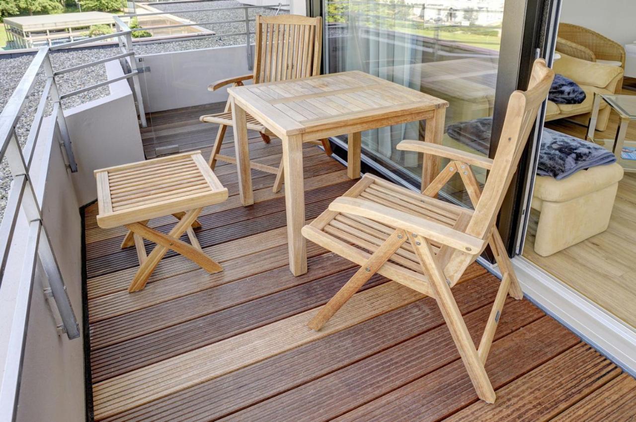 Fewo1846 Intermar - Strandbude - Studioapartment Mit Balkon Und Meerblick 格吕克斯堡 外观 照片