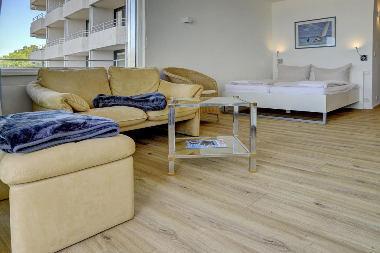 Fewo1846 Intermar - Strandbude - Studioapartment Mit Balkon Und Meerblick 格吕克斯堡 外观 照片