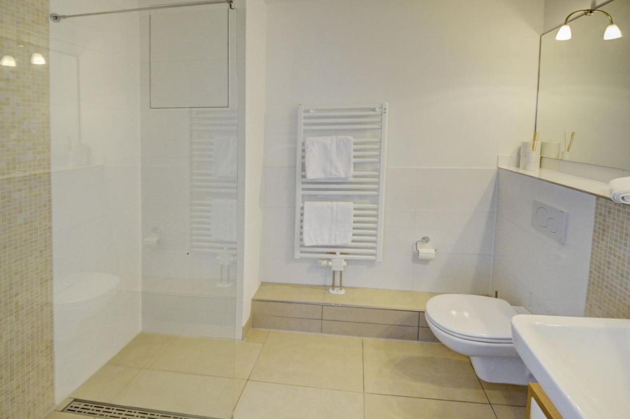 Fewo1846 Intermar - Strandbude - Studioapartment Mit Balkon Und Meerblick 格吕克斯堡 外观 照片
