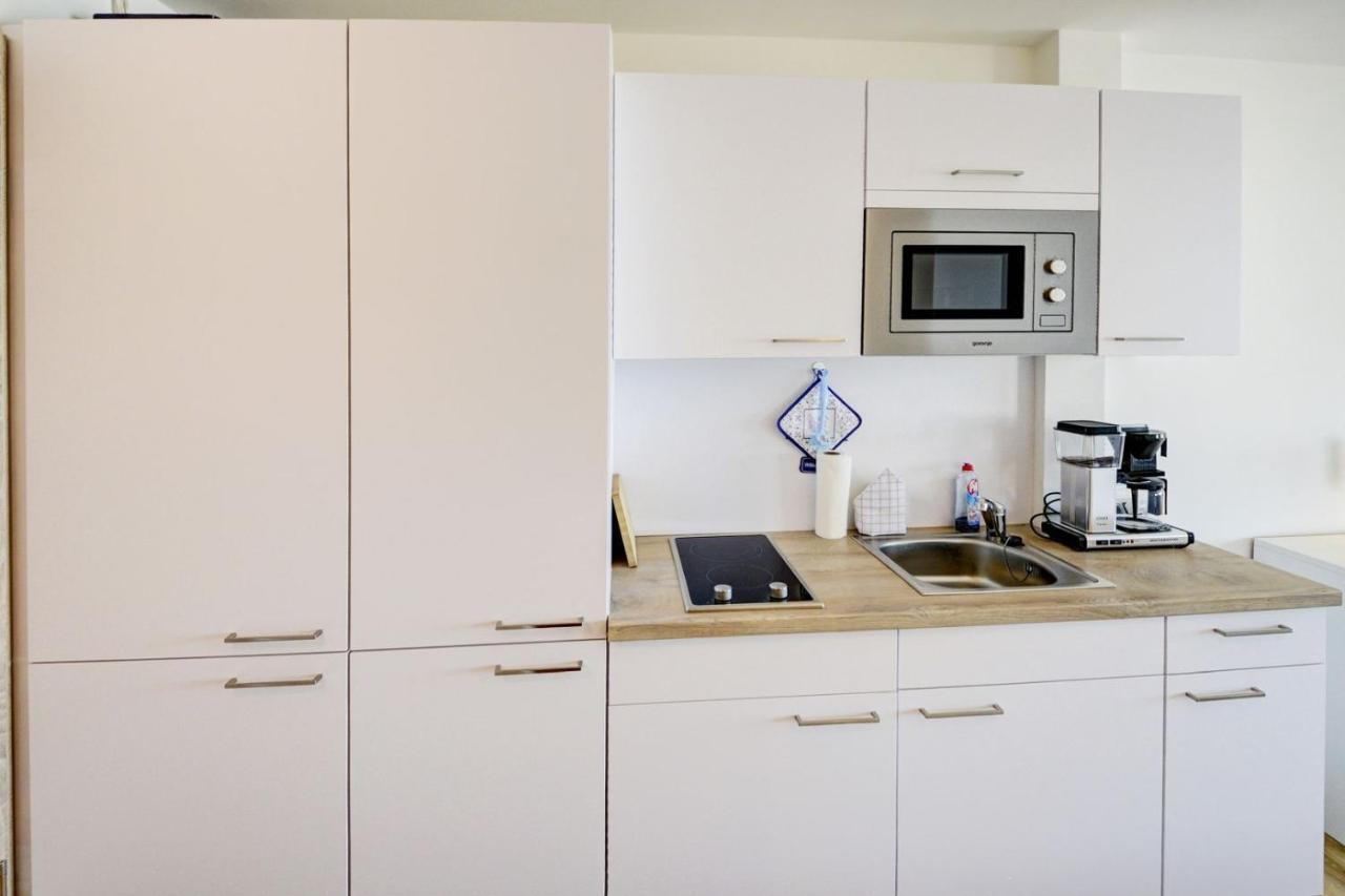 Fewo1846 Intermar - Strandbude - Studioapartment Mit Balkon Und Meerblick 格吕克斯堡 外观 照片